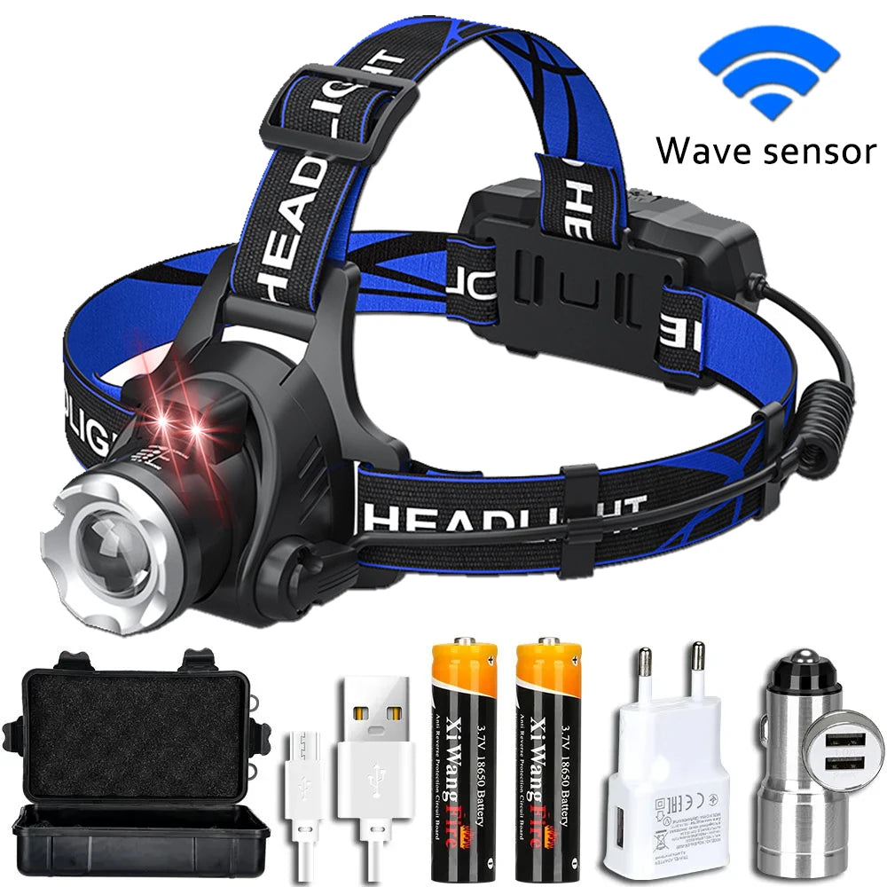 ZHIYU 1000 Lumen USB Rechargeable LED Headlamp | Waterproof