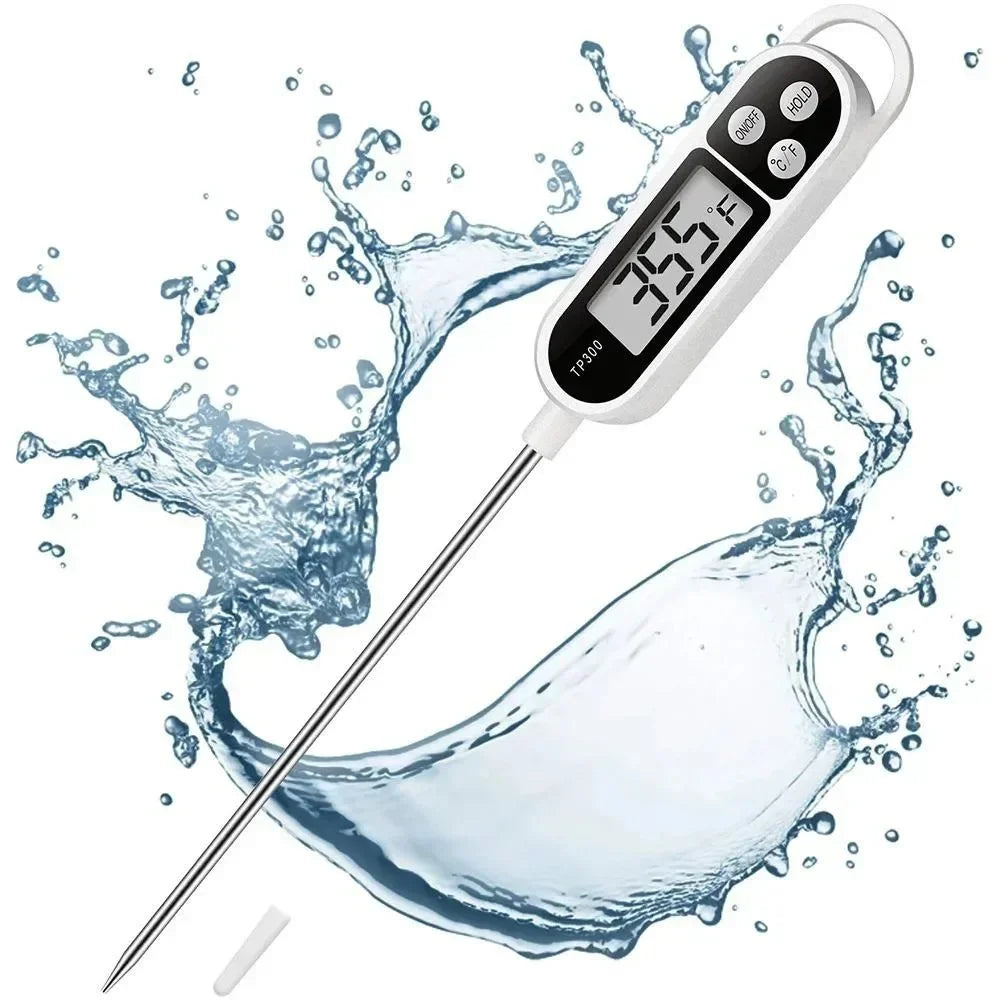 Food Thermometer TP300 Digital Kitchen Water Oil Thermometer for Meat Cooking Food Probe BBQ Electronic Oven Kitchen Tools Oasis Select