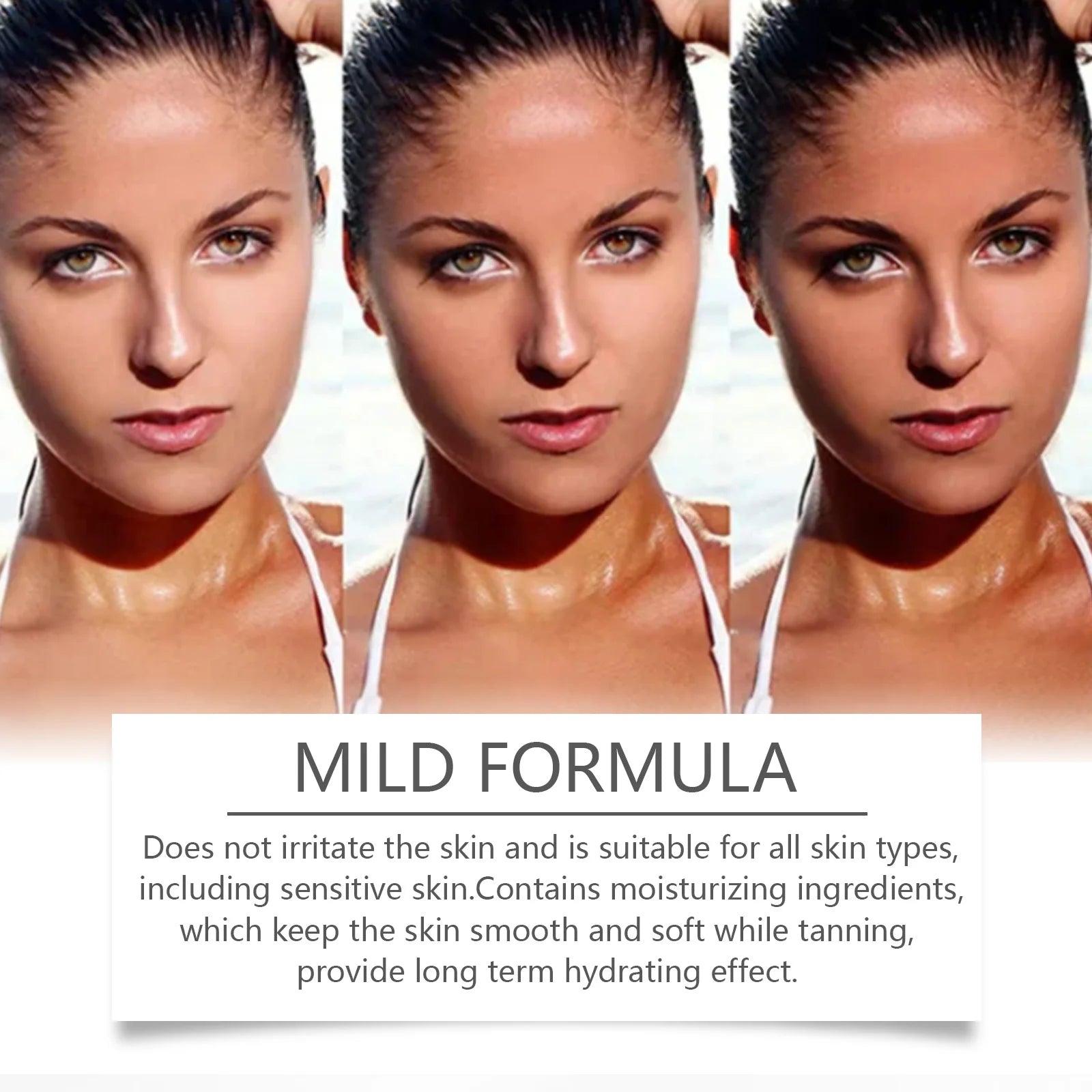 Tanning Oil for Natural Bronze Glow – Moisturizing 100ml Tanning Oil Oasis Select