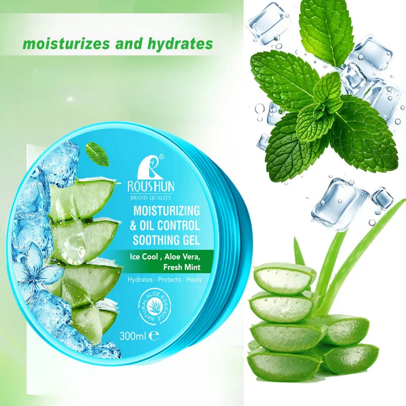 ROUSHUN Aloe Vera Hydrating Gel – Nourishing & Non-Greasy