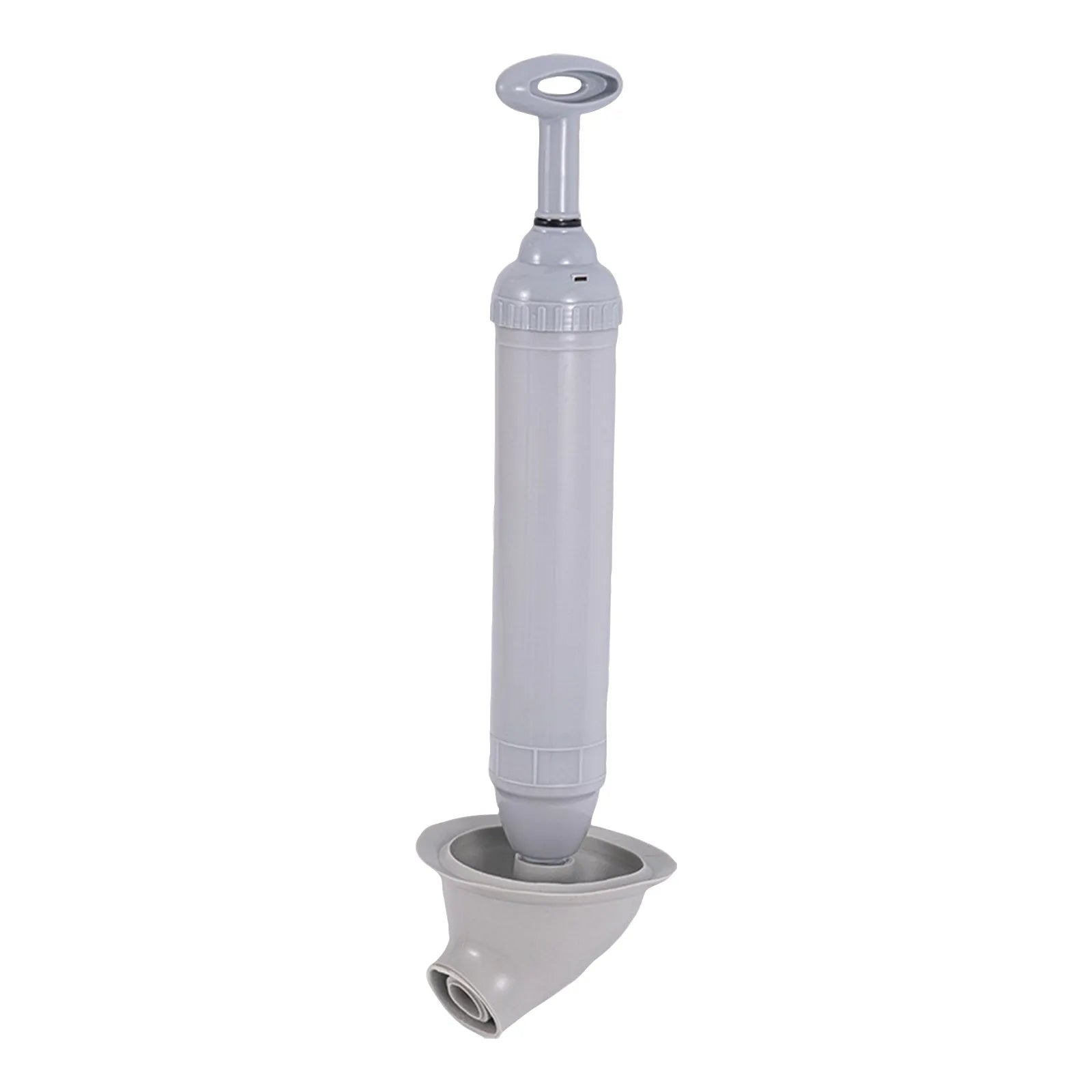 Bathroom Toilet Clog Remover Plunger Vacuum Pump Plunger Manual High Pressure Household Toilet Clog Remover Suction Plunger Oasis Select Gray