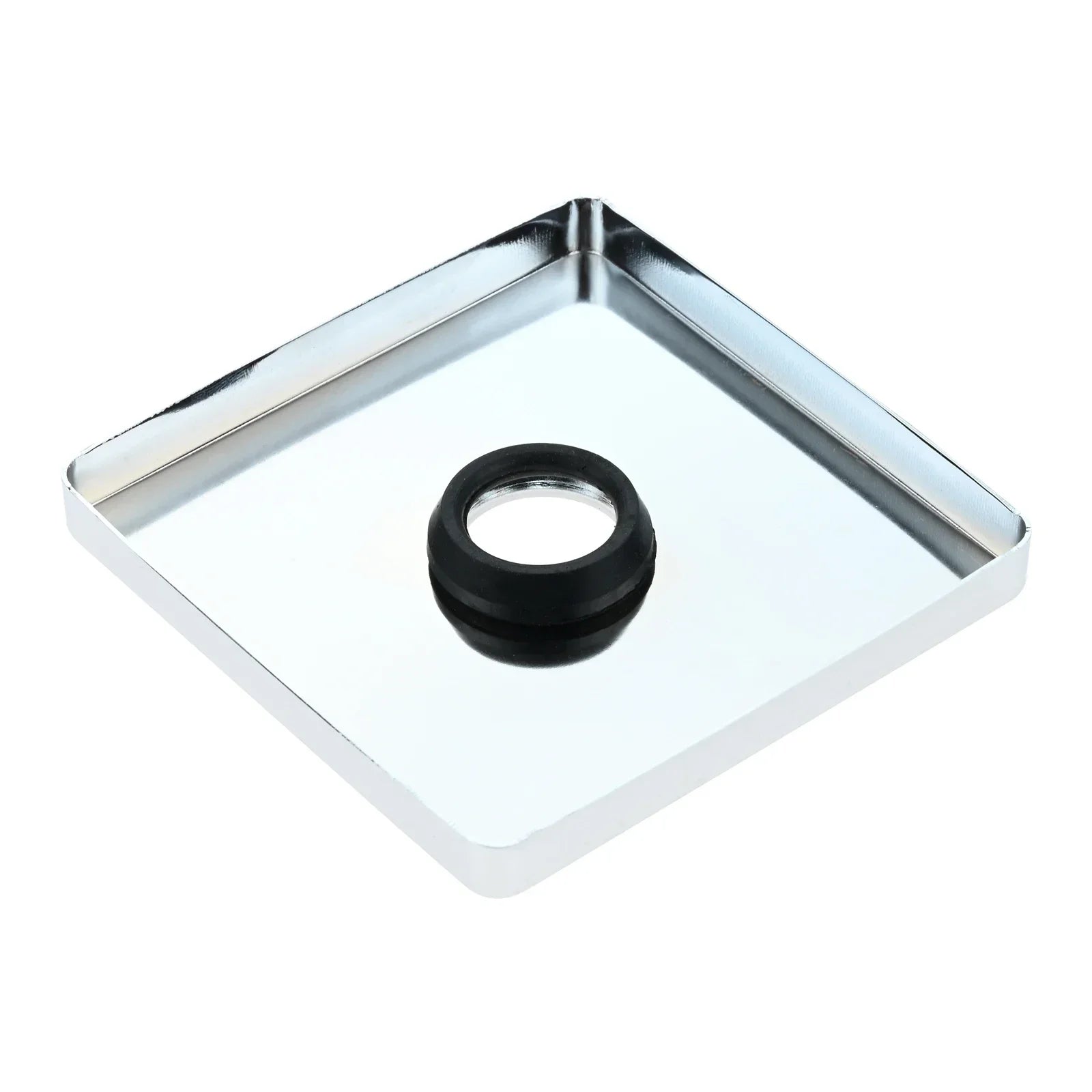 3.5 inch Square Shower Flange Cover Universal Shower Arm Flange Oversized Replacement Escutcheon Cover Plate for All G1/2in Pipe Oasis Select