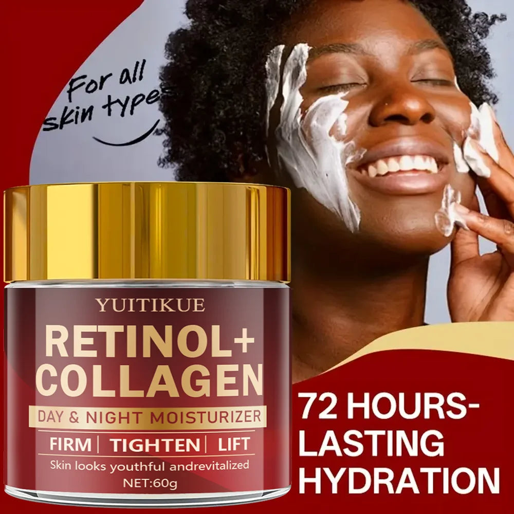 Retinol Collagen Cream 60g – Anti-Aging Day & Night Moisturizer