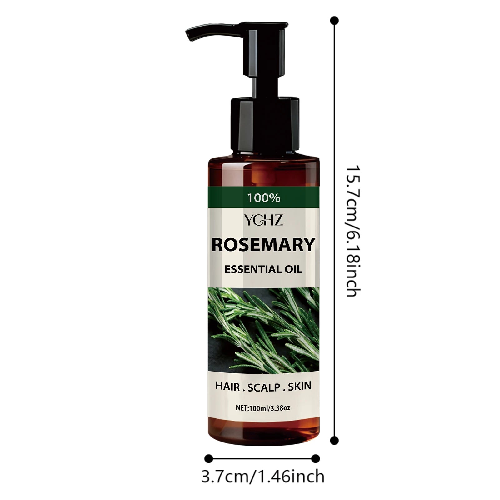 Biotin & Rosemary Hair Oil – Smooth, Moisturize & Add Shine