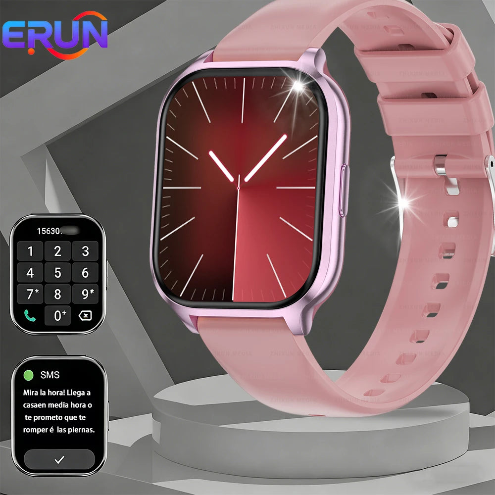 ERUN 1.83" Smart Watch – GPS, Fitness Tracker & Wireless Calls