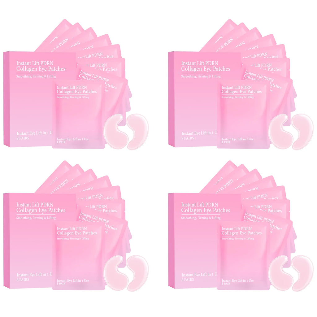 Collagen Hydrogel Eye Patches Moisturizing Brightening Reduce Dark Circles Puffiness Fine Lines Gentle Eye Care For Daily Oasis Select 4 boxed