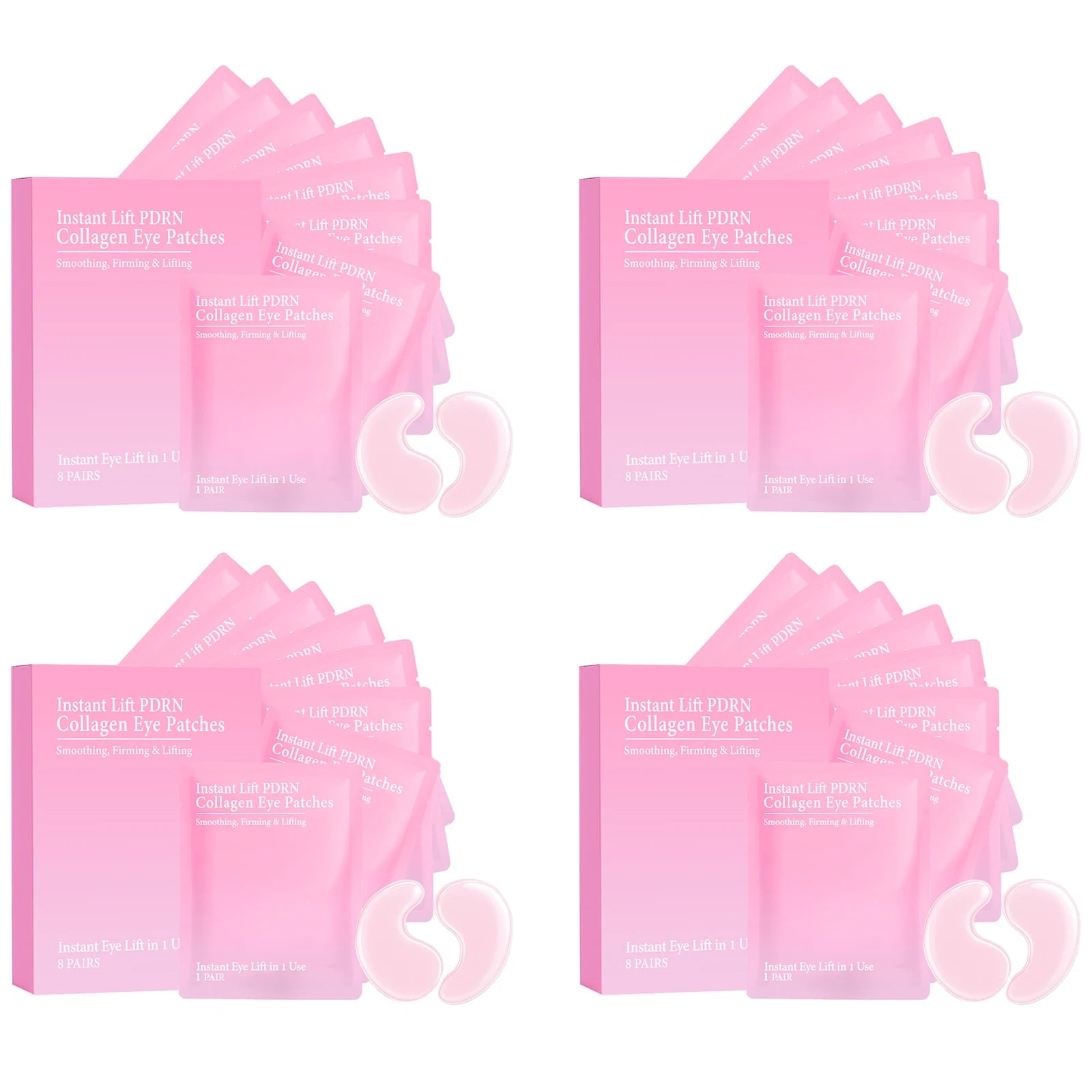 Collagen Hydrogel Eye Patches – Brighten & Firm Under Eyes Eye Treatment Patches Oasis Select 4 boxed
