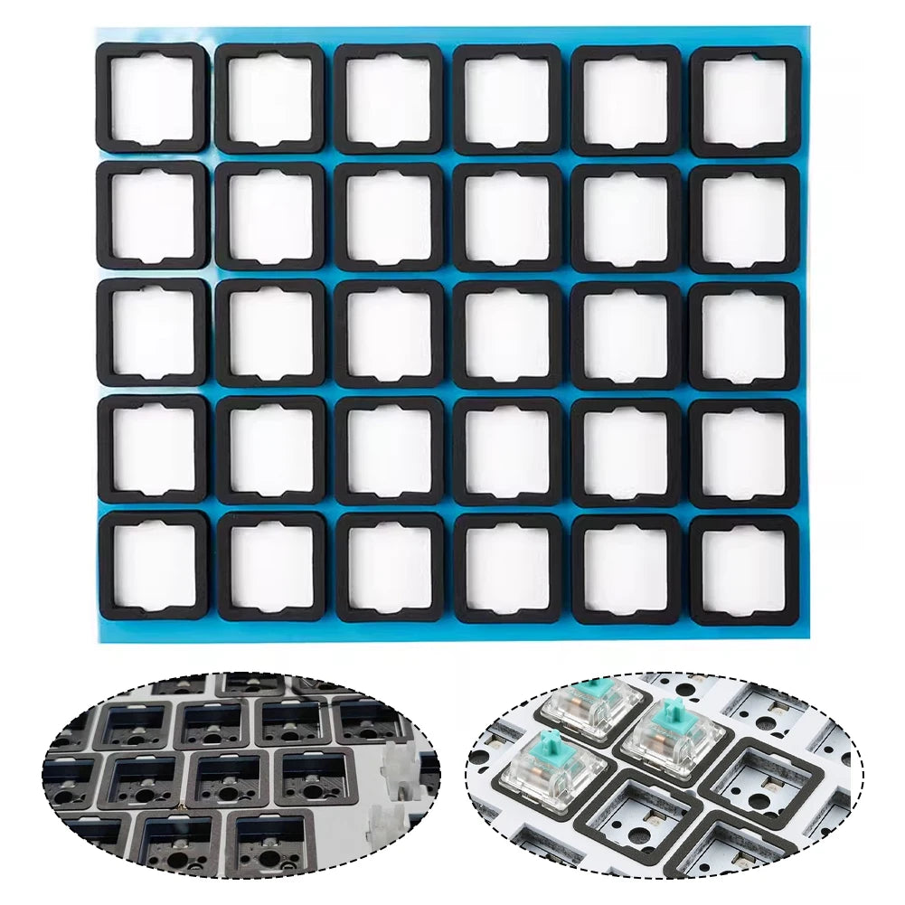 120Pcs Mechanical Keyboard Foam Pads – EVA/PE Dampening Kit