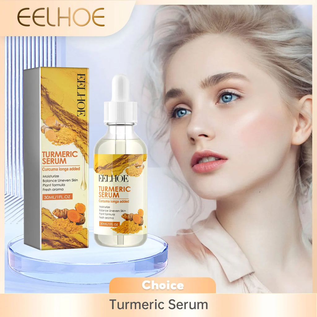 EELHOE Turmeric Serum – Dark Spot, Anti-Wrinkle & Brightening Face Brightening Serum Oasis Select