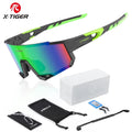 X-TIGER Color Polarized Cycling Glasses Men Women Sports Sunglasses Road MTB Bike Bicycle Riding Protection Goggles Eyewear Oasis Select X-YJ-PXS03 ONE SIZE