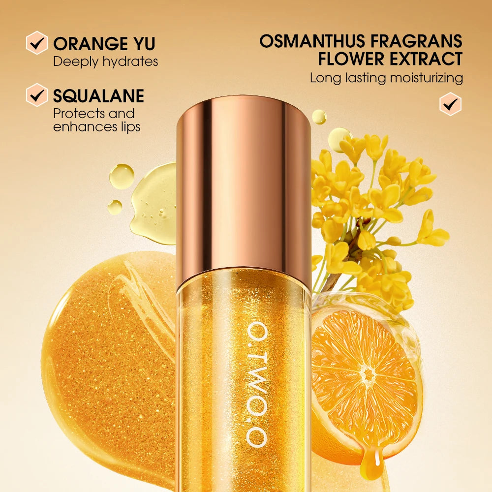 O.TWO.O Lip Oil Gloss – Moisturizing Non-Sticky Plumping Gloss