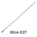 E27 to E27 Flexible Bulb Socket Extender E27 Lamp Rotating Base Lamp Holder 110V 220V Extension Converter 6/9/15/20/30/35/60cm Oasis Select 60CM E27 to E27
