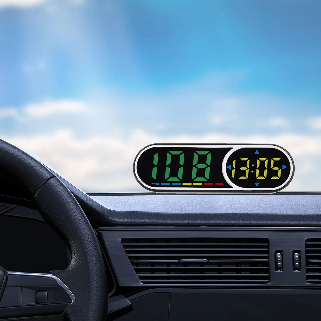 Car HUD Display with GPS Positioning and KM/H Digital Speedometer Dashboard Installable Head Up Display for Standard Fit Oasis Select China Mainland