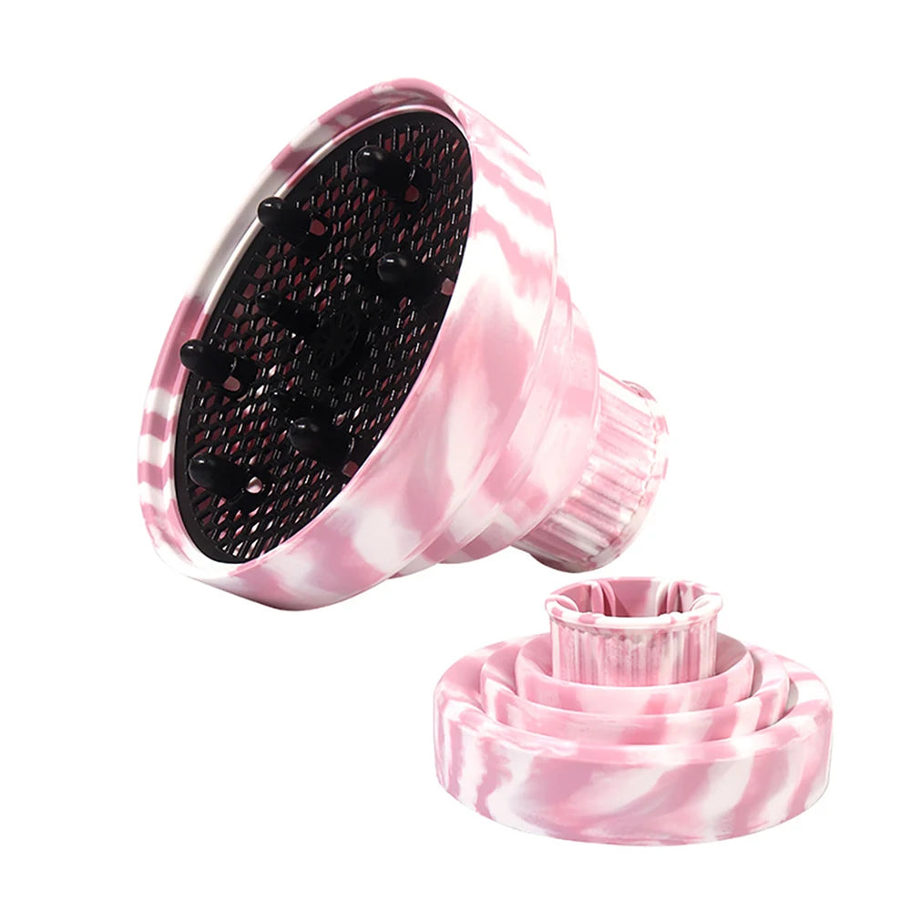 Silicone Hair Dryer Hood Diffuser – Universal Fit Attachment Hair Diffuser Attachment Oasis Select