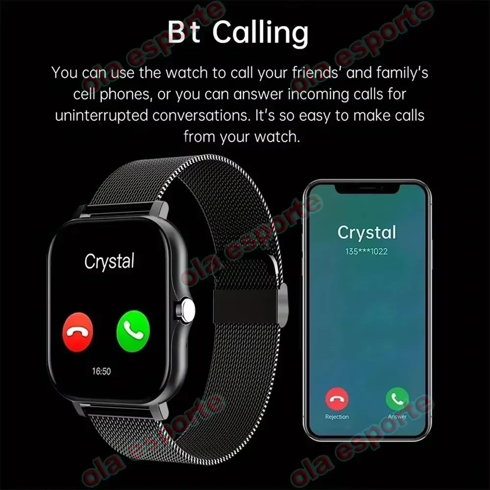 Ola Esporte 1.83" Smart Watch | BT Calls, Fitness & Health Track