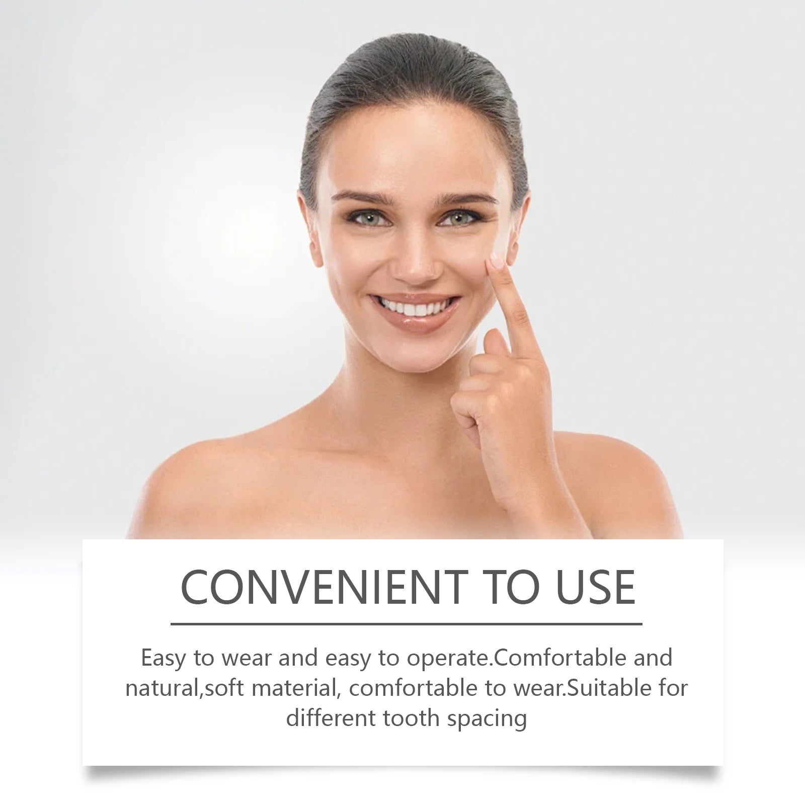 Adjustable Snap-On Dentures - Comfortable & Natural Temporary Tooth Filling Kit, Teeth Gap Correction Set Oasis Select