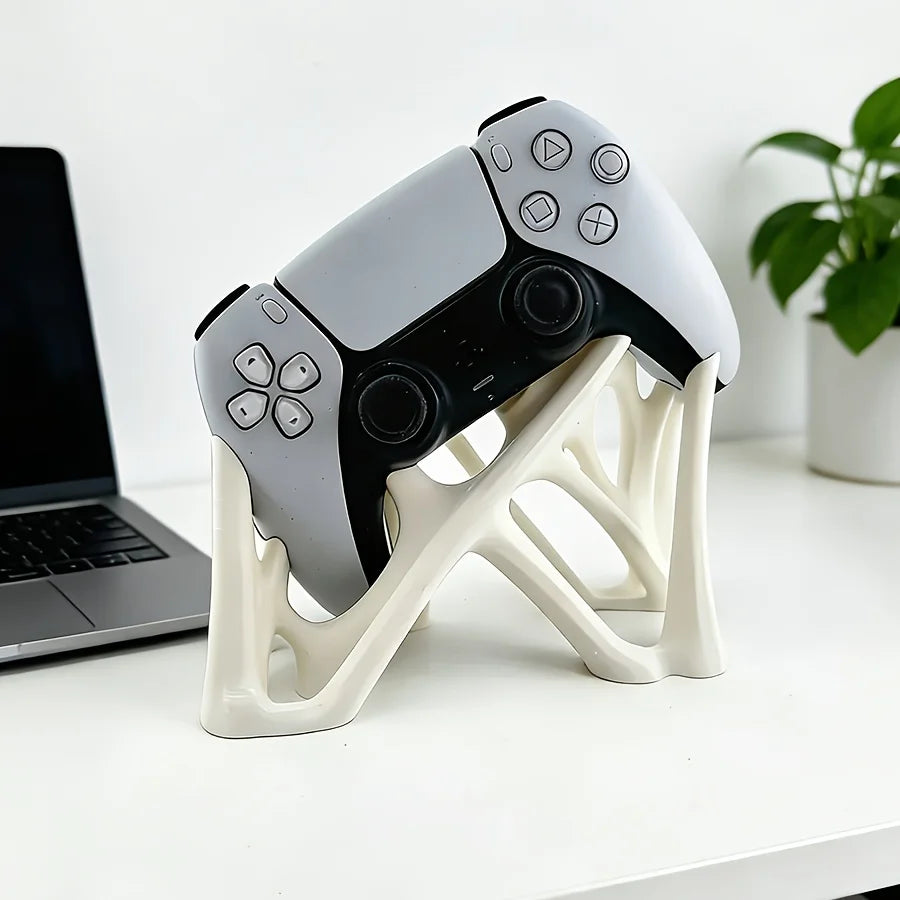 3D Printed Dual Game Controller Stand Holder Universal Gamepad Display Rack Gaming Desk Home Decor Creative Gift Oasis Select