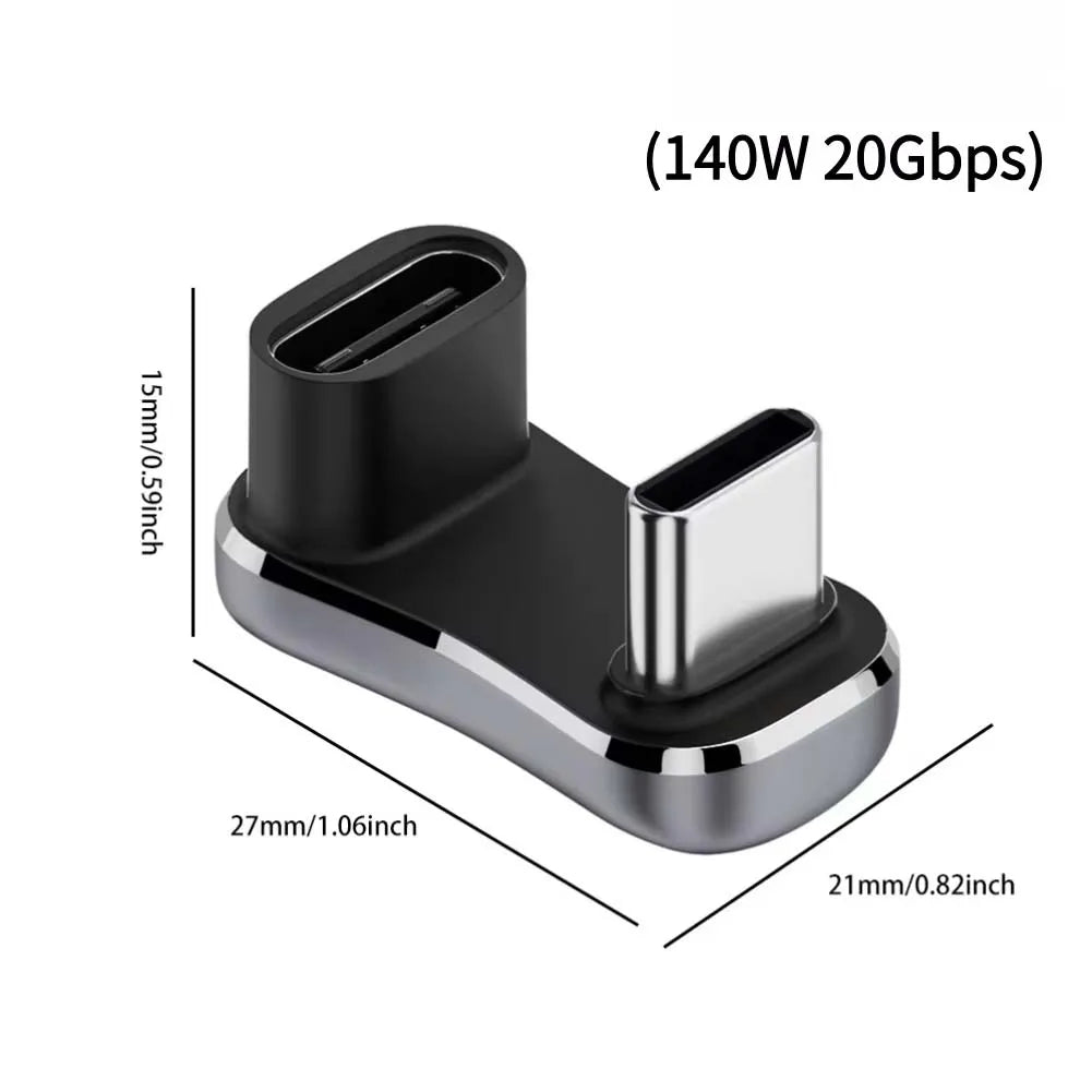 180° USB-C Adapter 20Gbps PD 140W – Steam Deck & Tablets USB-C Adapter Oasis Select