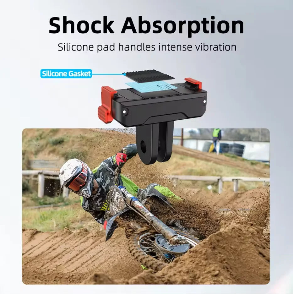 Quick-Release Mount for DJI Osmo Action 6 & Nano | Dual Claw