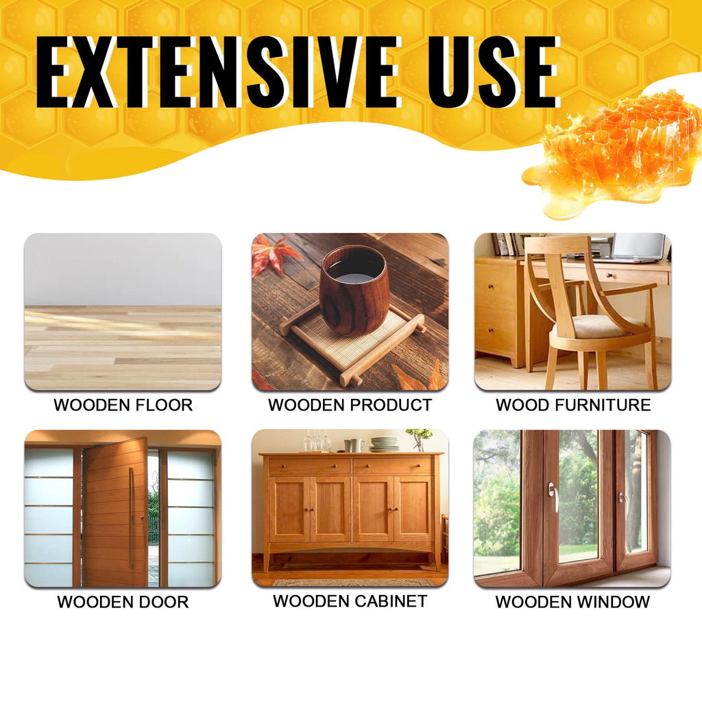 Beewax Wood Floor Cleaner Clean Wooden Floor Desk Product Polish Oil Shine Cleaning Dirt Stain Prevent Moisture Insect Cleaner Oasis Select