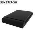 1/2pcs Desktop Monitor Speaker Sponge Pad Hardened Shock Absorbing Shockproof Sound-absorbing Silent Pad Remove Resonance Oasis Select 39x33x4cm 2PCS