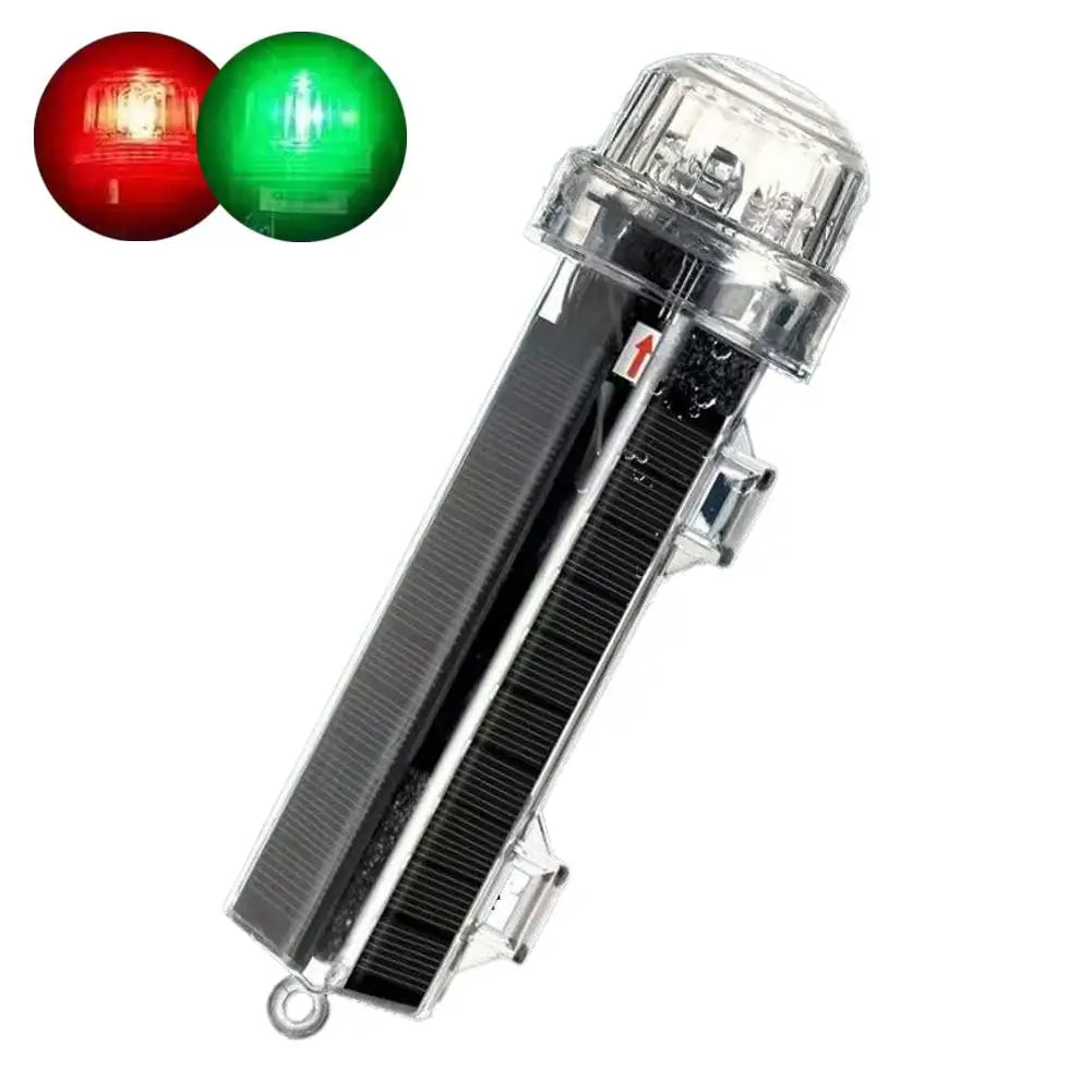 Solar Marine Signal Light – Waterproof Flashing LED Navigation