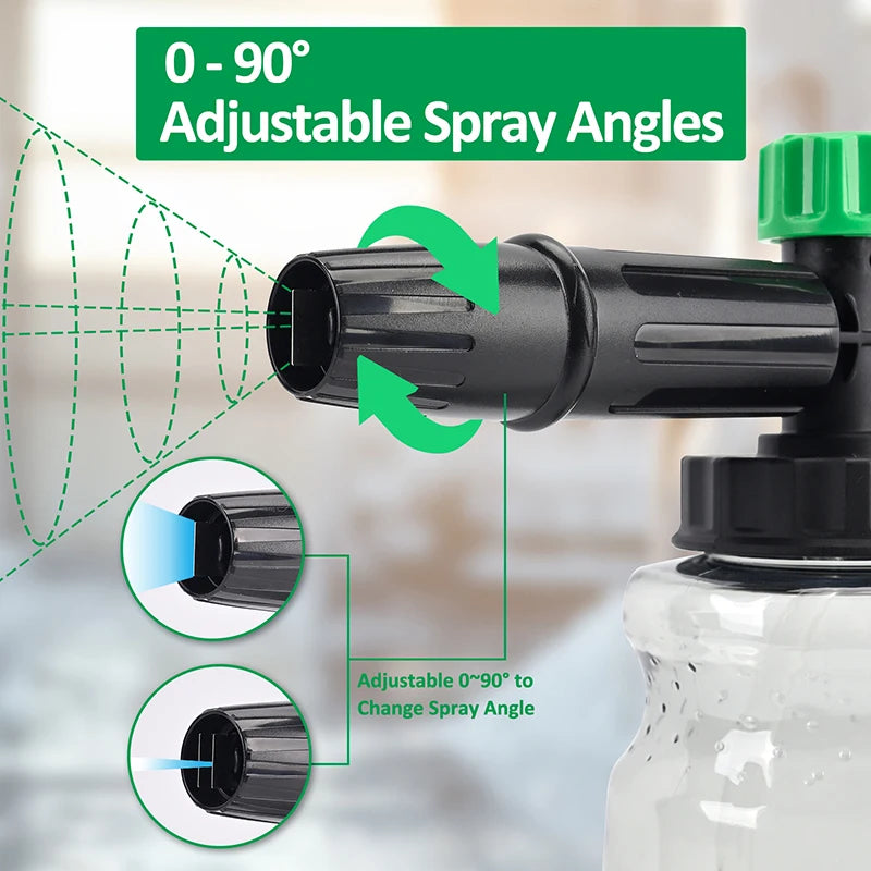 Pressure Washer Foam Cannon & Snow Foam Lance – 1/4" Quick Connector
