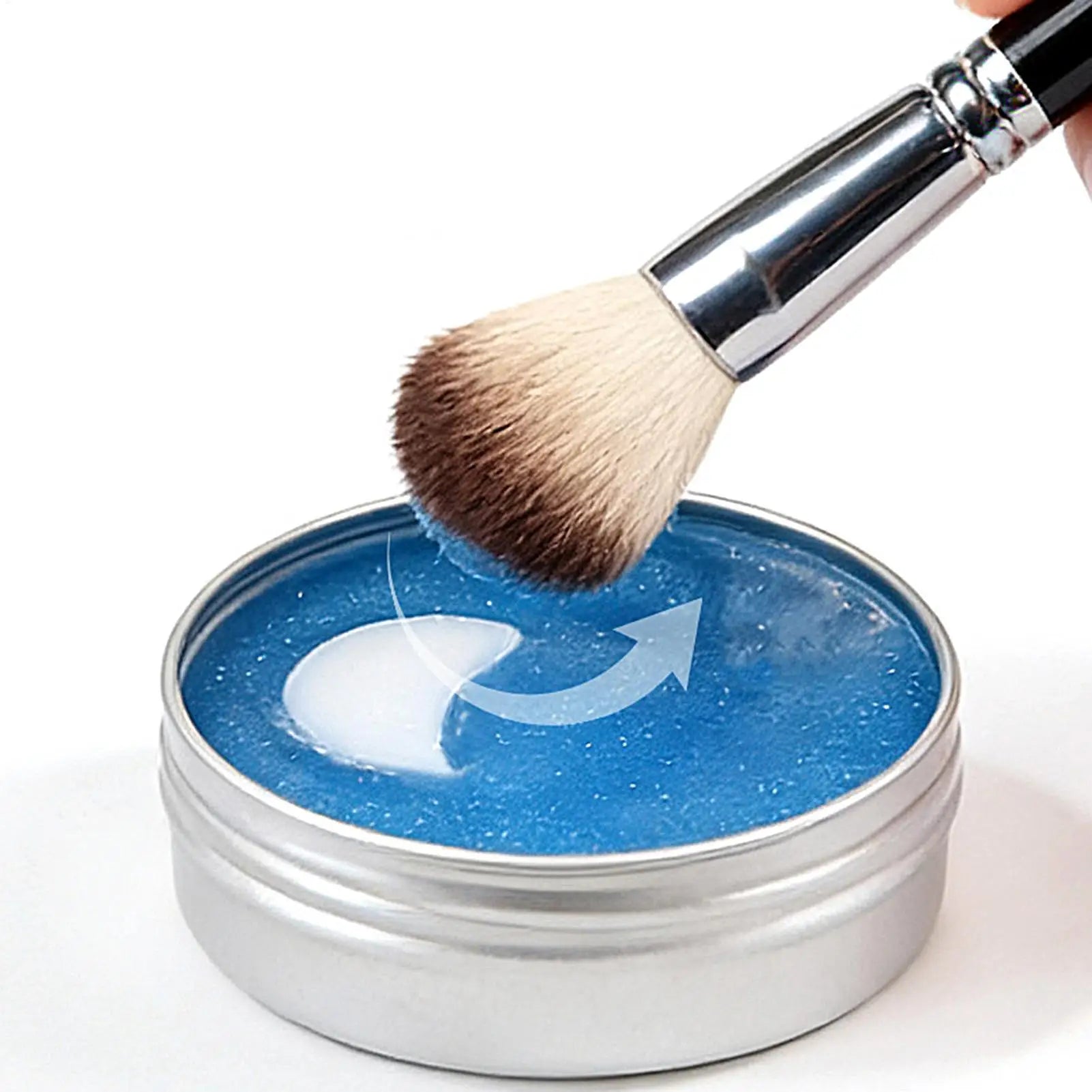 Makeup Brush Cleaner Soap With Silicone Mat Deeply Cleans Soap Makeup Sponges Cosmetic Cleaner Makeup Brush Cleaner tools Oasis Select