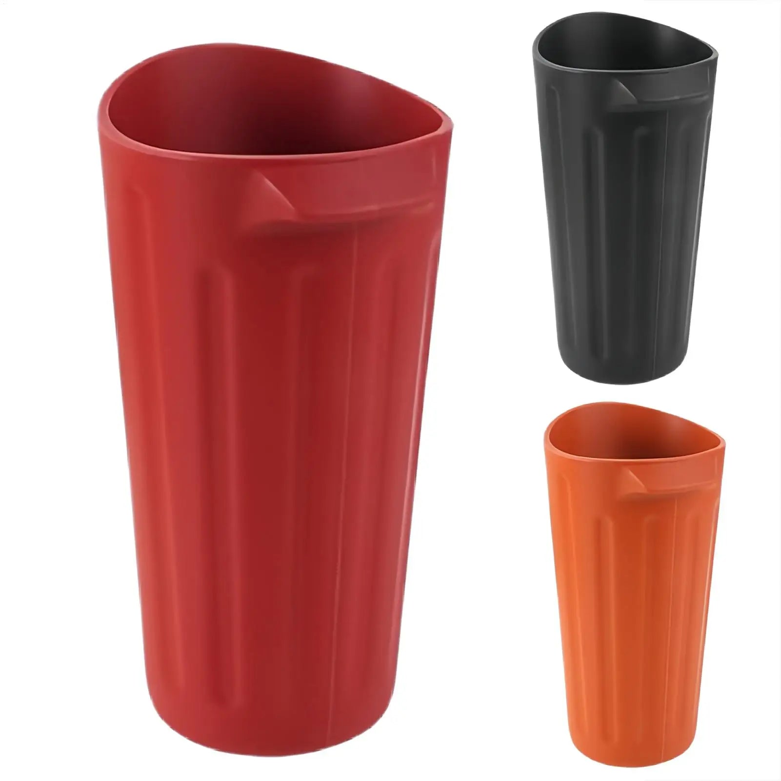 Car Trash Bin Can Mini Auto Dust Organizer Car Interior Rubbish Bag Garbage Container Storage Box Bucket Auto Accessories Oasis Select