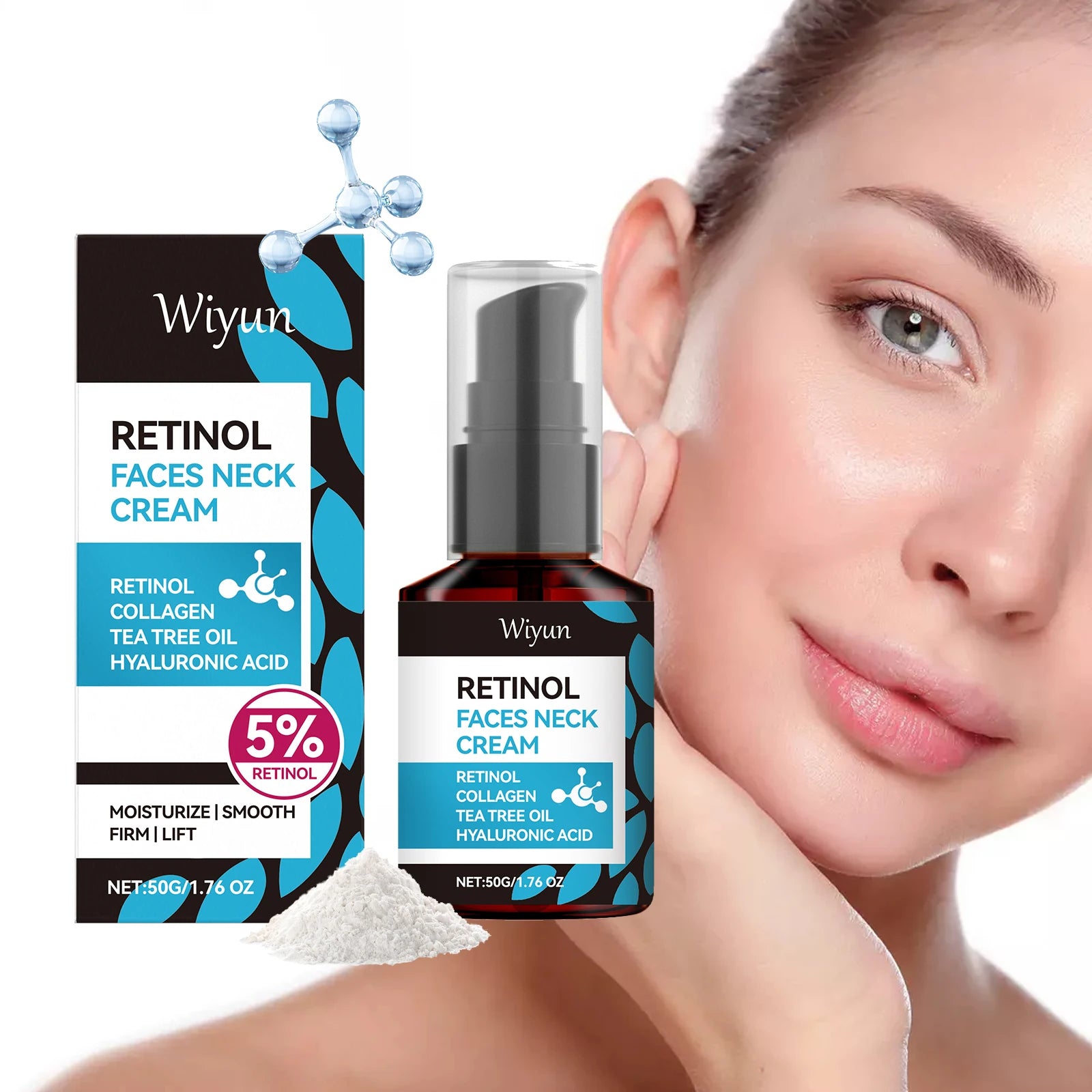 Retinol Collagen Firming Face Cream Lifting Tighten Neck Fade Fine Lines Shrink Pore Smooth Moisturizing Wrinkle Remover Cream Oasis Select