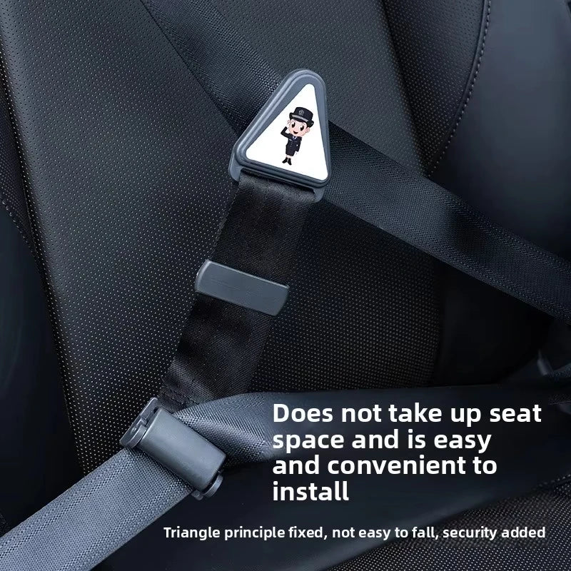 Kids Seat Belt Adjuster – Child Shoulder Guard Safety Clip