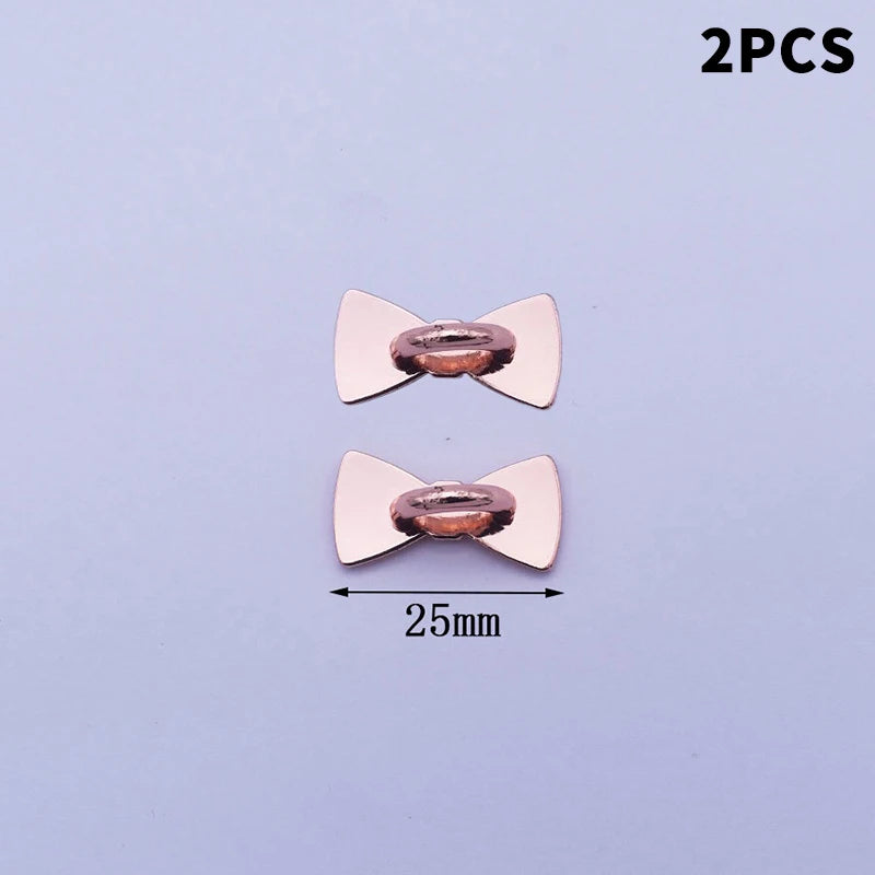 Metal Star Moon Bow Phone Charm Holder & Finger Ring Stand 2/4pc