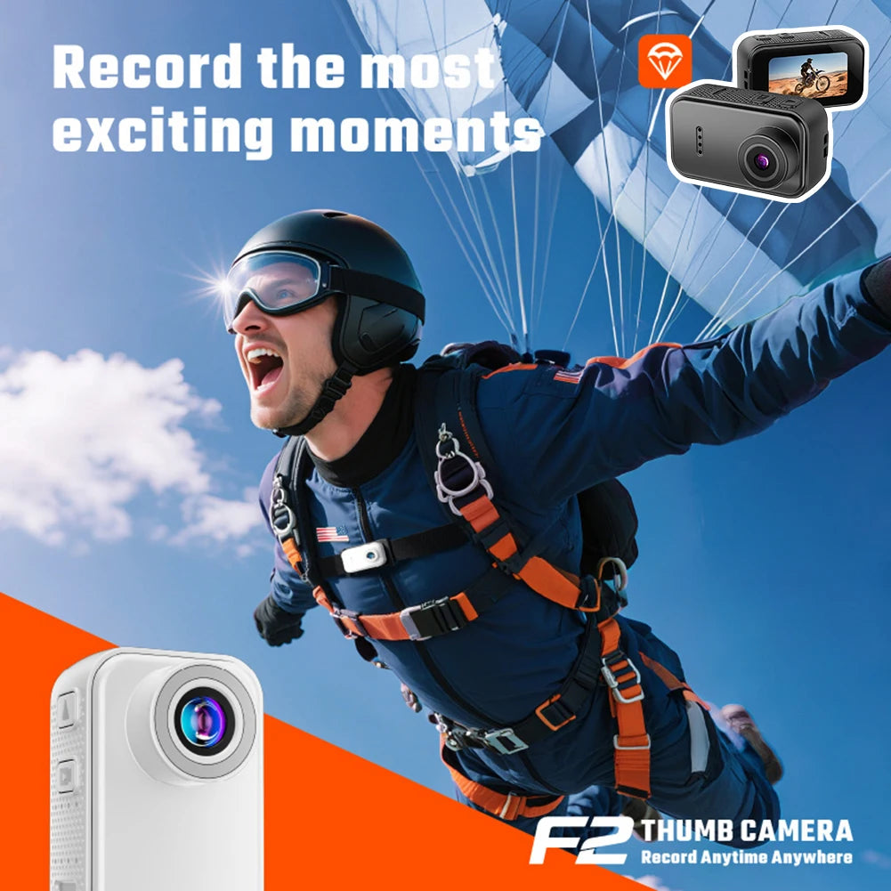 Centechia Thumb Mini Action Camera 1080P HD Sports DV