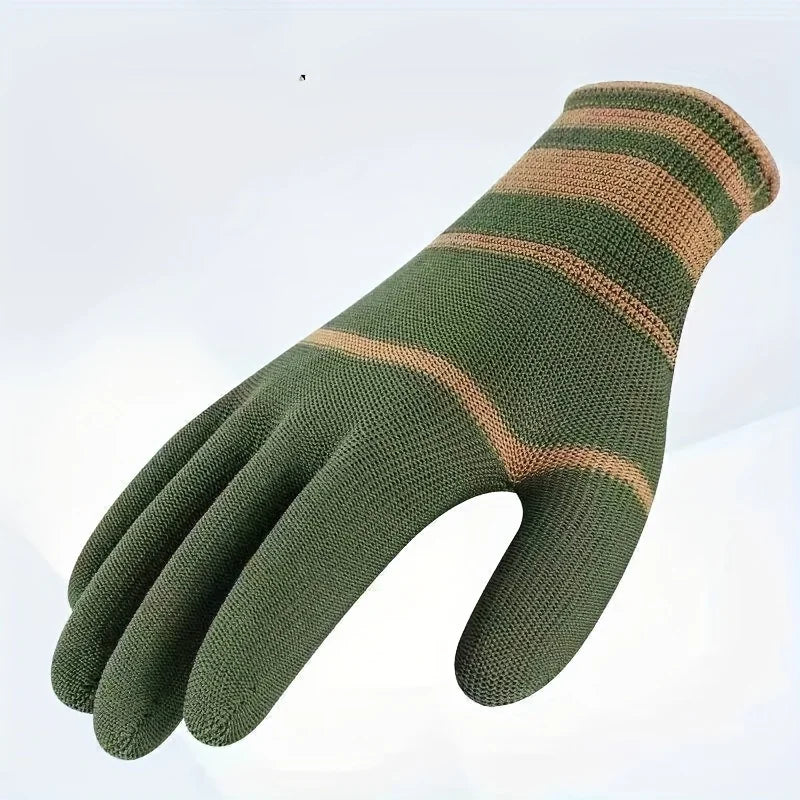 10PCS Nylon Gloves - Lightweight Grip Texture, Suitable for Outdoor Cycling, Fishing, Camping, One Size Suitable for Everyone Oasis Select