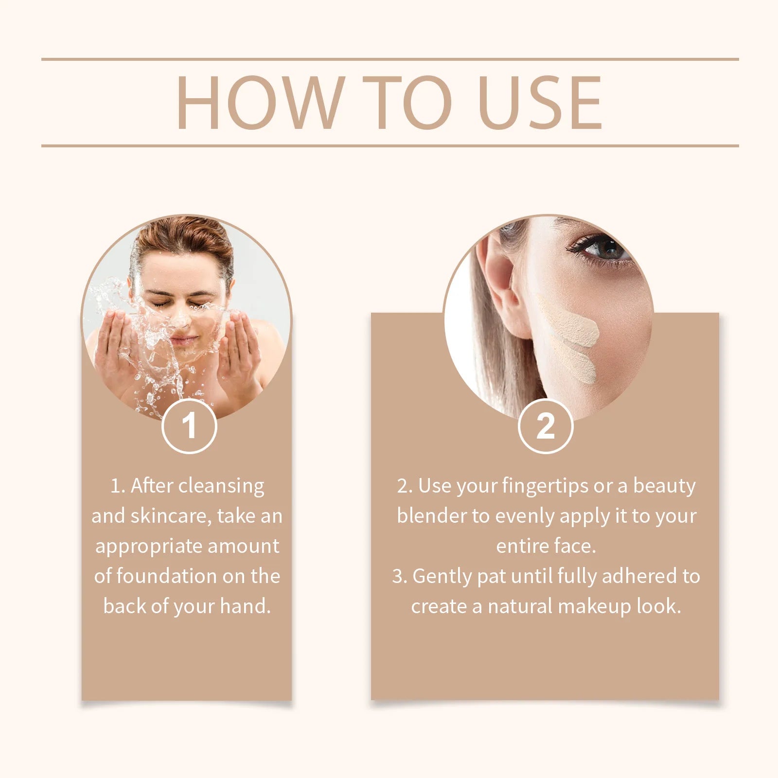 Color Changing Liquid Foundation – Waterproof, Skin Tone Match Liquid Foundation Oasis Select