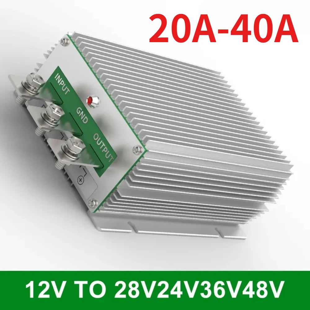 12V to 24V 28V 30A booster wide voltage input 9-35V to 36V 48V DC power converter inverter transformer Oasis Select