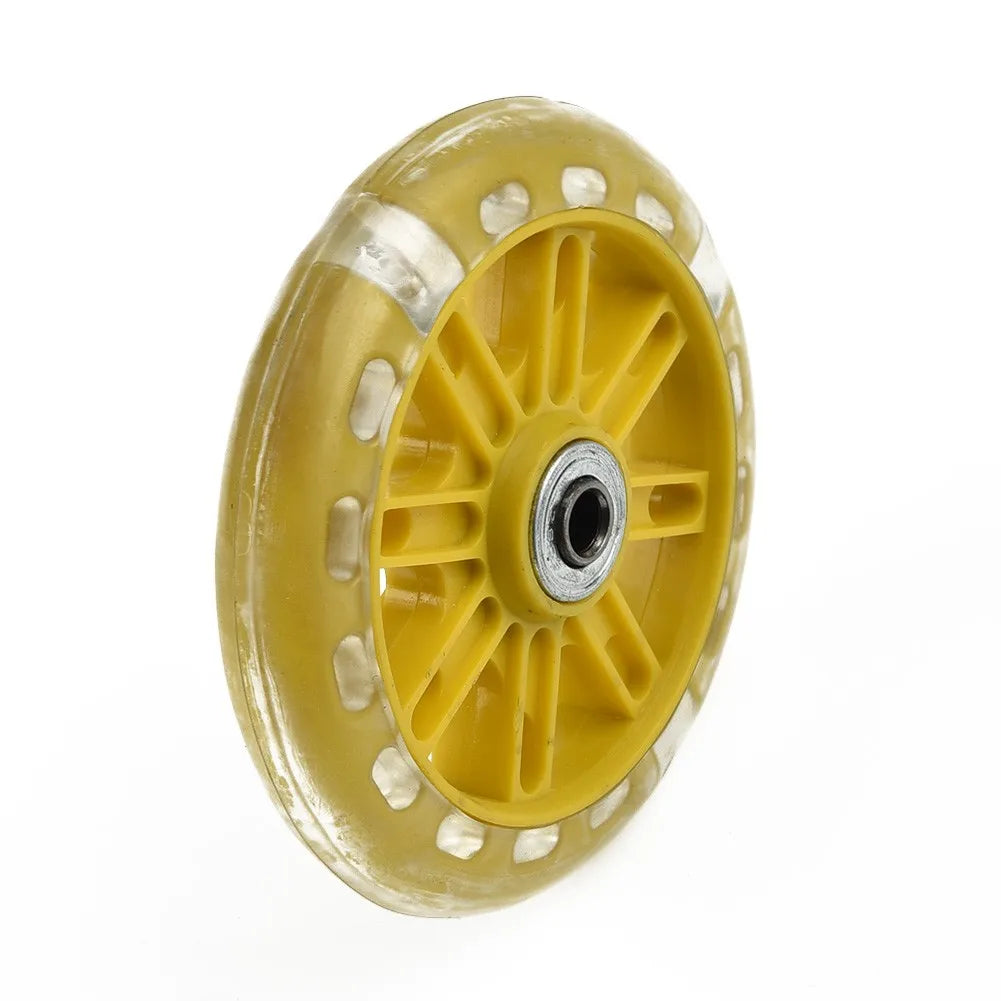 LED Flash Scooter Wheel 110mm Children Scooter Replacement Wheels 5 Colors Lighting Outdoor Bike Accessories Bearing Assist Tool Oasis Select
