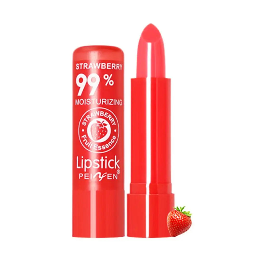 Aloe Vera Color-Changing Lipstick – Moisturizing Lip Balm Color-Changing Lip Balm Oasis Select strawberry
