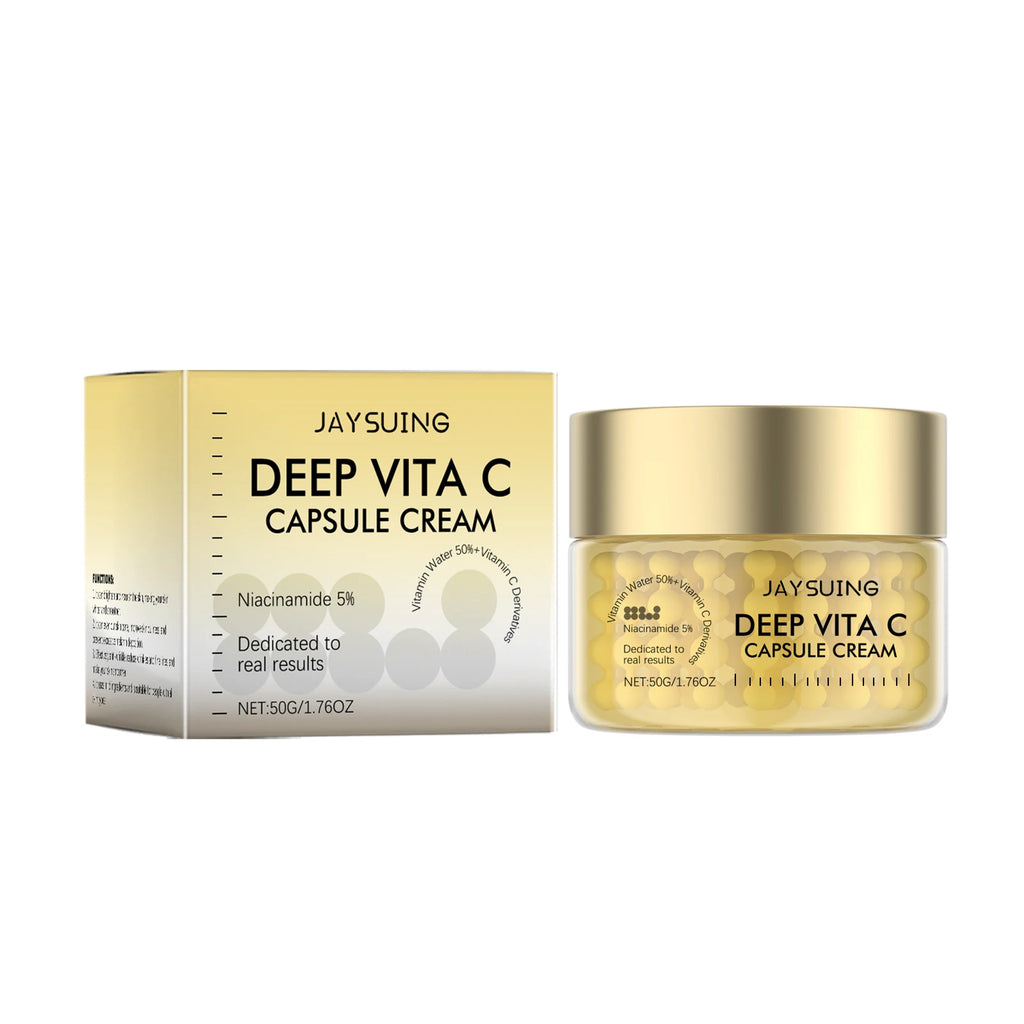 Jaysuing Vitamin C Gold Capsule Face Cream | 50g Brightening Brightening Face Cream Oasis Select 50g 50g