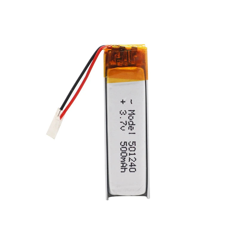 501240 Battery 3.7V 500mAh Li-Polymer Rechargeable Battery 501240 Li Po Lithium Cells For GPS Bluetooth Earphone MP3 MP4 051240 Oasis Select