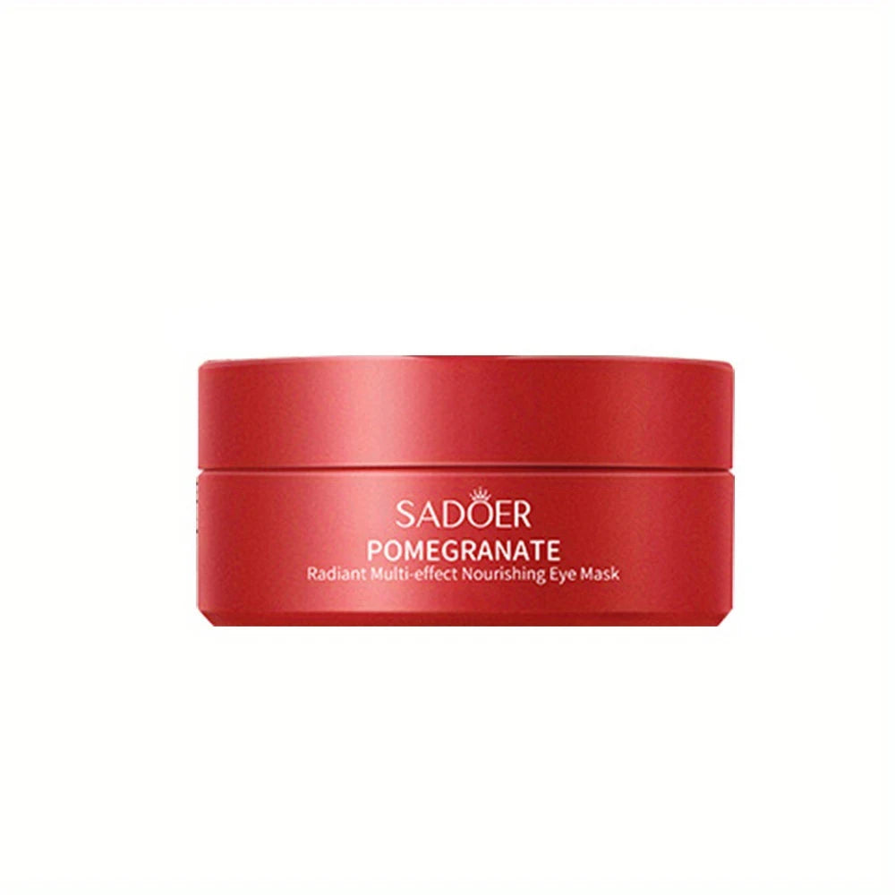 Pomegranate Eye Mask – Nourishing Hydrating Eye Patches 60pcs Eye Treatment Mask Oasis Select 1 bottle 80G
