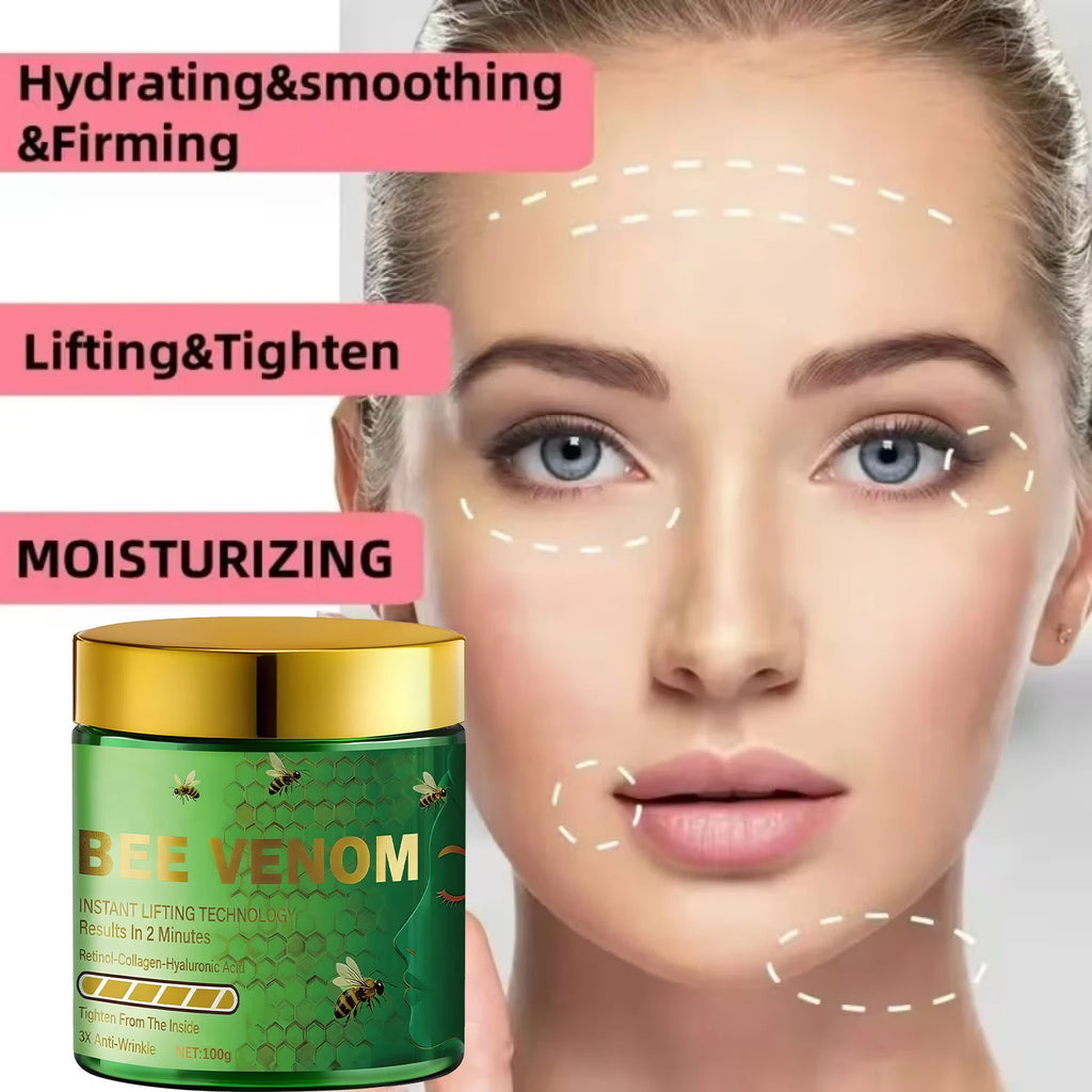 Bee Venom Lifting Cream – Anti-Wrinkle Retinol & Collagen Anti-Aging Face Cream Oasis Select