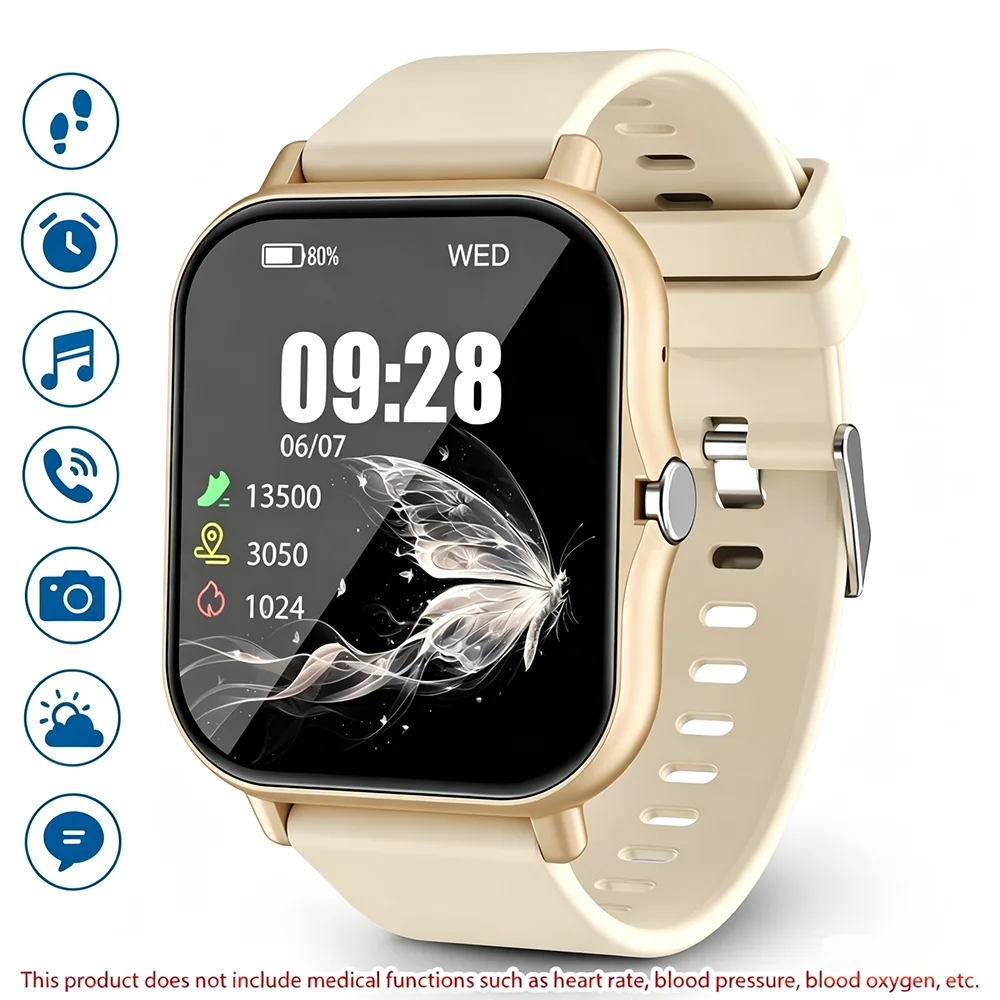 ERUN 1.83" HD Smartwatch – Calling, Sleep & Fitness Tracker