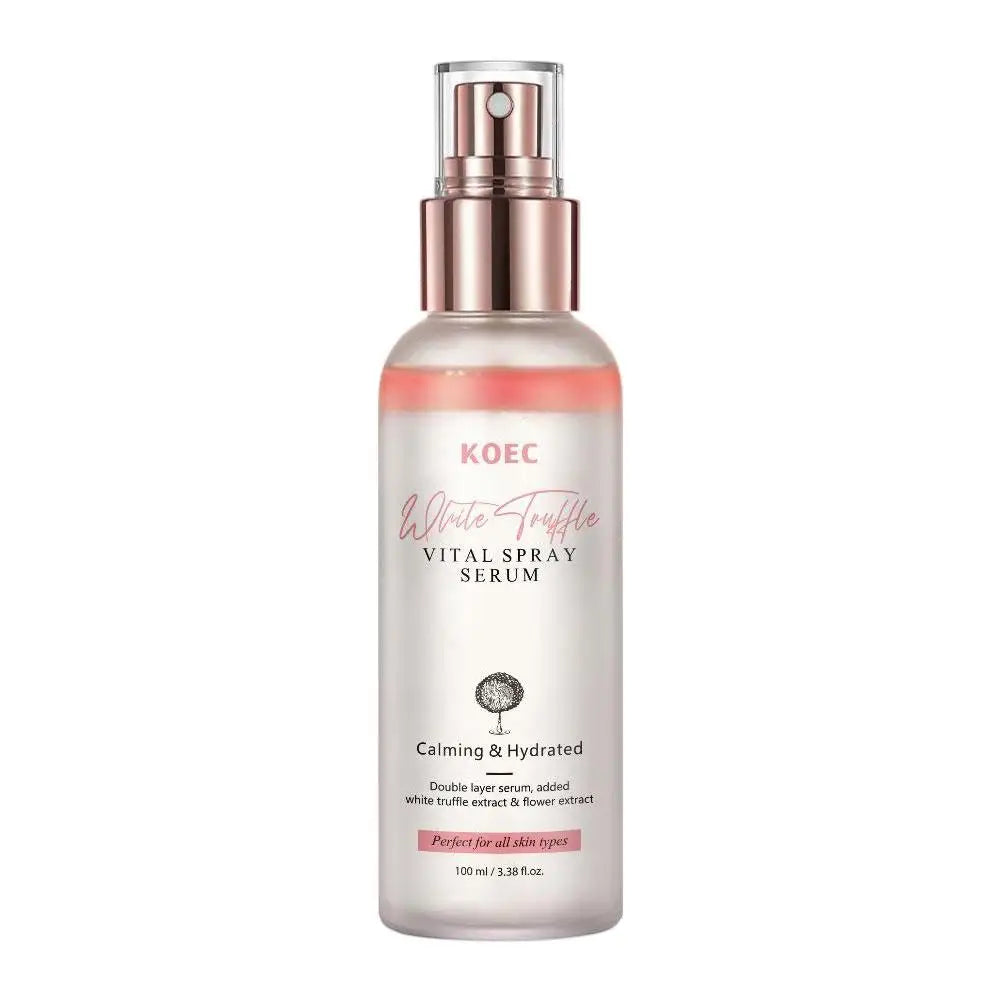 White Truffle Moisturizing Spray Deeply Nourishes Hydrating Face Mist Moisturizing Shrink Pores Oil Control for All Skin Types Oasis Select cherry blossom