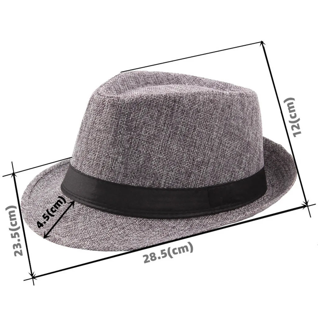 Cycling Caps Summer Men's Hats Fedoras Top Jazz Hat Bucket Bowler Hats Chapeau Fedora Hats Women Black Hat Wedding Caps Oasis Select