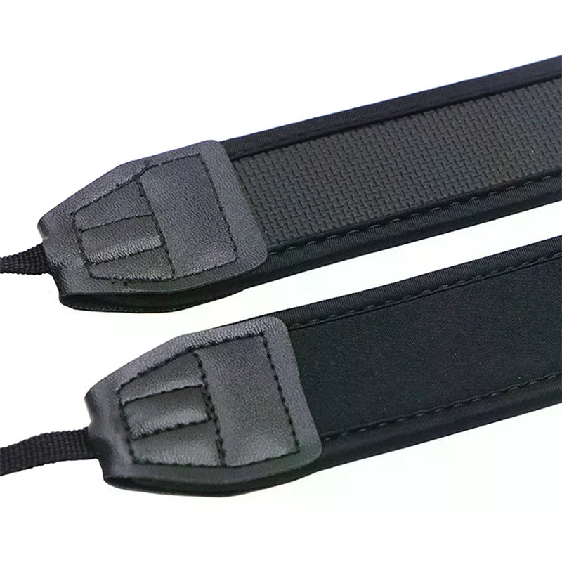 Universal Neck Shoulder Strap Belt Camera Shoulder Neck Straps Adjustable Thick Anti-slip Black Straps for Digital Camera Oasis Select