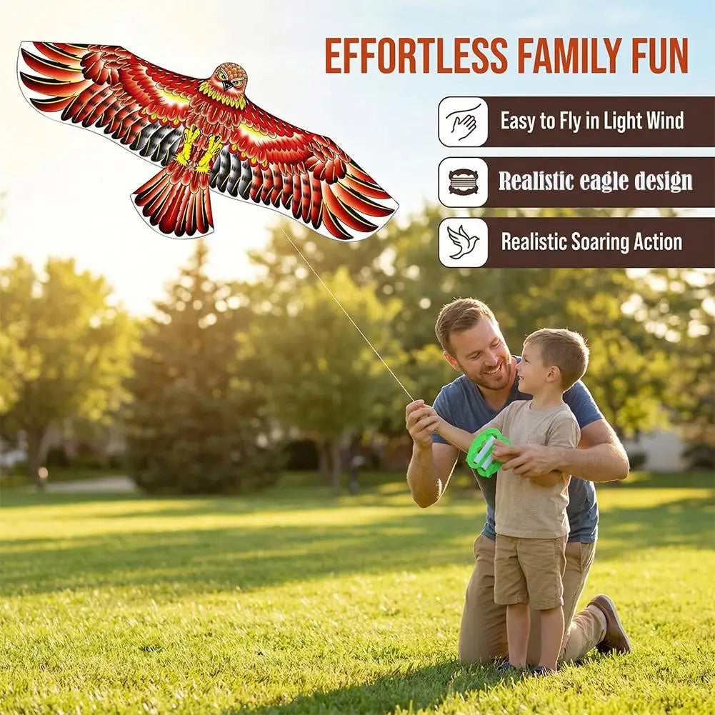 1.1M Eagle Hawk Kite Bird Scarer – Garden Bird Repellent