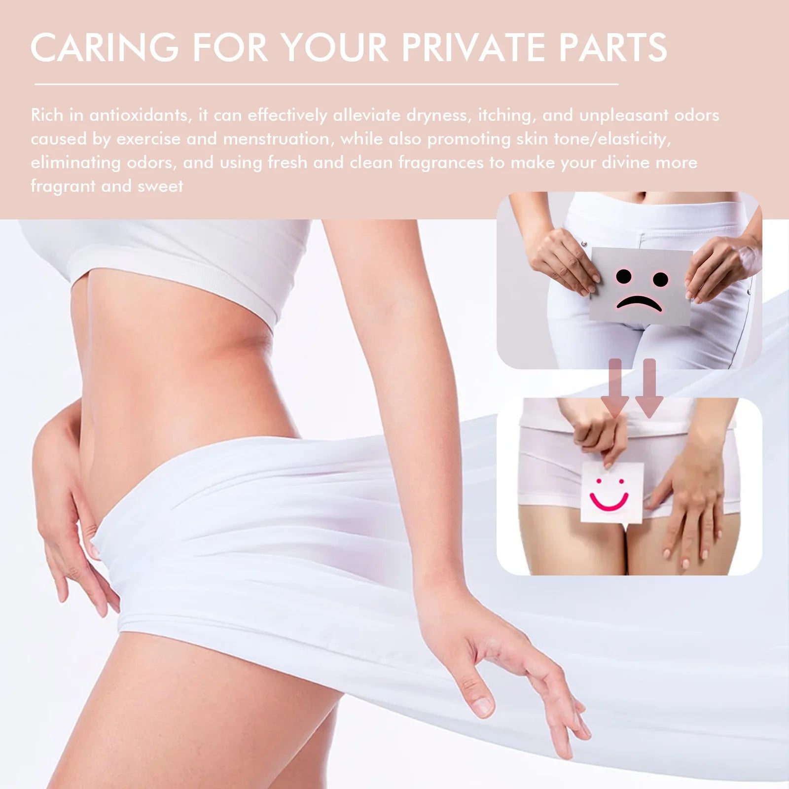 EELHOE Yoni Oil Vaginal Tightening Liquid Vaginal Hygiene Care Remove Odor Women Yoni Wash Essence Body Massage Oil Female Wash Oasis Select