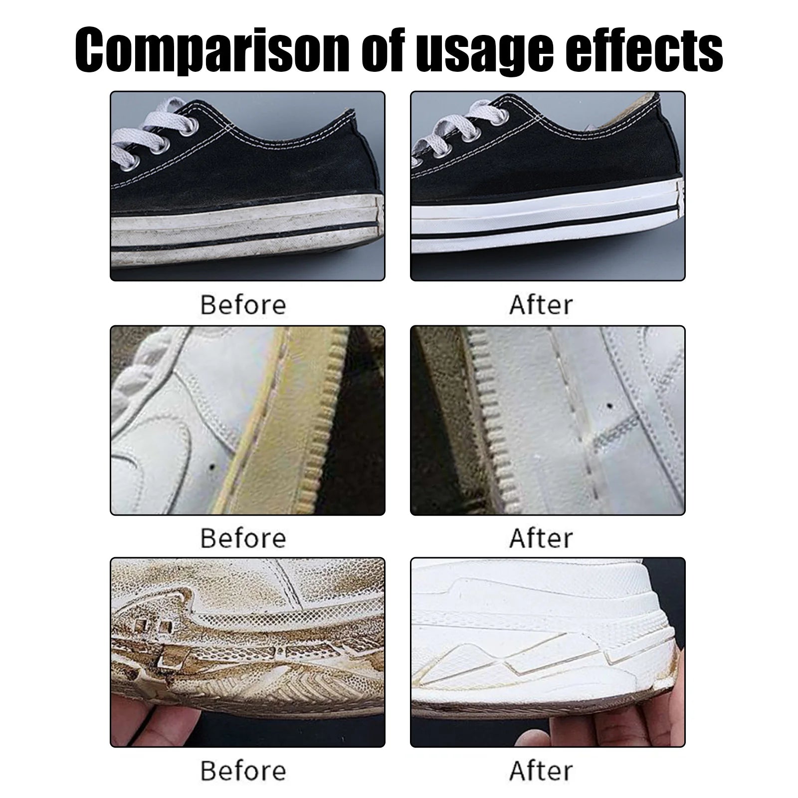 White Shoes Yellow Removal Gel Dirt Remover Shoe Whitening Remove Yellow Edge Deep Cleansing Brightening White Shoes Care 100ml Oasis Select