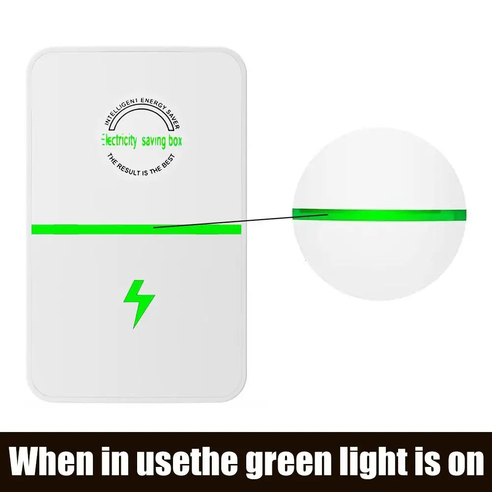 Home Pro Power Electricity Energy Saver US/UK/EU Stable Voltage Electricity Plug Household Stable Voltage Device Oasis Select